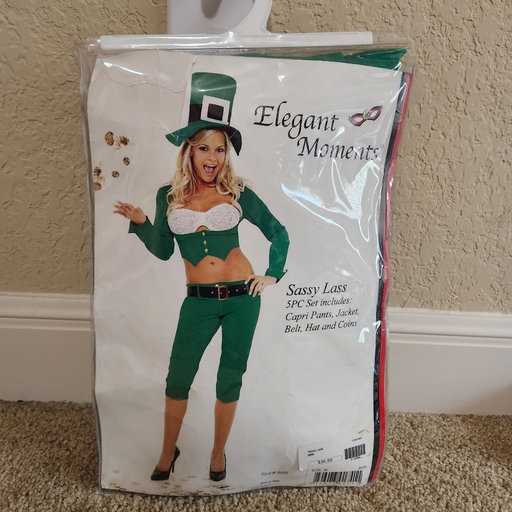 St. Patricks day Leprechaun Costume Medium